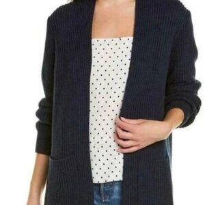 Madewell Nolan Ribbed Cardigan Black Small